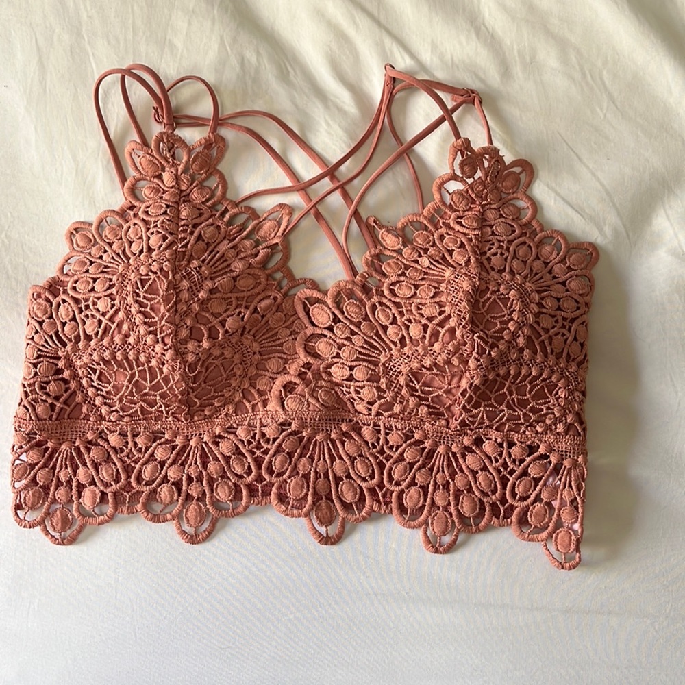 Coral/Peach Bralette